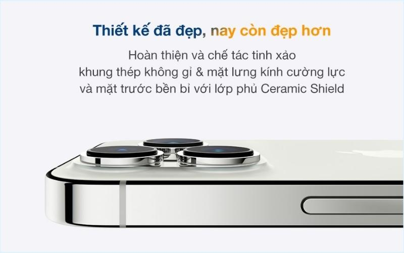 Những mẫu điện thoại ra mắt trong thời gian gần đ&acirc;y của iPhone c&oacute; thiết kế rất sang trọng, nhờ khung th&eacute;p kh&ocirc;ng gỉ tạo th&agrave;nh điểm nhấn cho tổng thể thiết kế